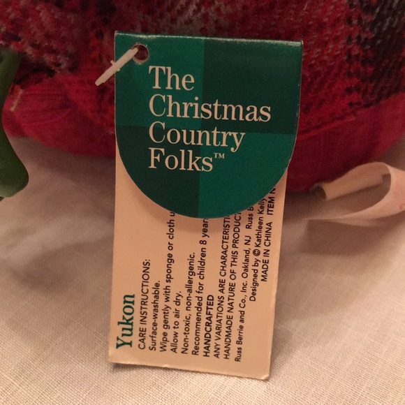 Pair Vintage Russ Christmas Frogs Toads Blade & Yukon Country Folk with Tags - Picture 4 of 16